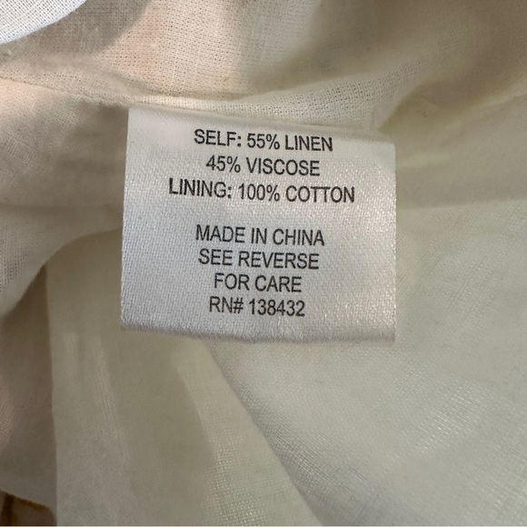 Modcloth White Plaid Sundress button down 2 - Picture 6 of 6